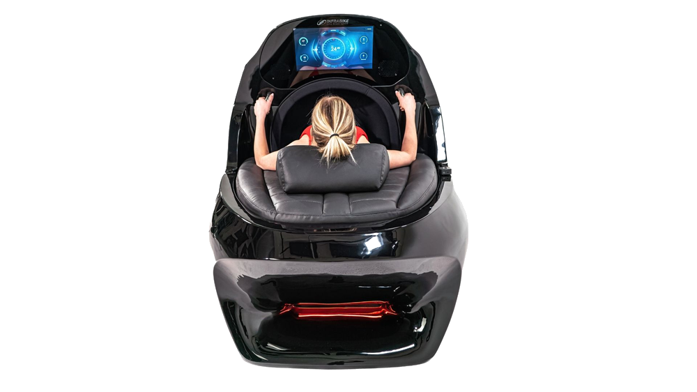 INFRABIKE® chrome stainless steel handles for core training